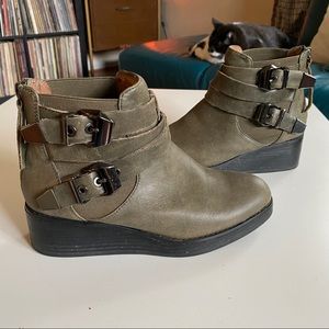 ❌DONATED❌ Jeffrey Campbell Bruno Ankle Boots with Buckles
